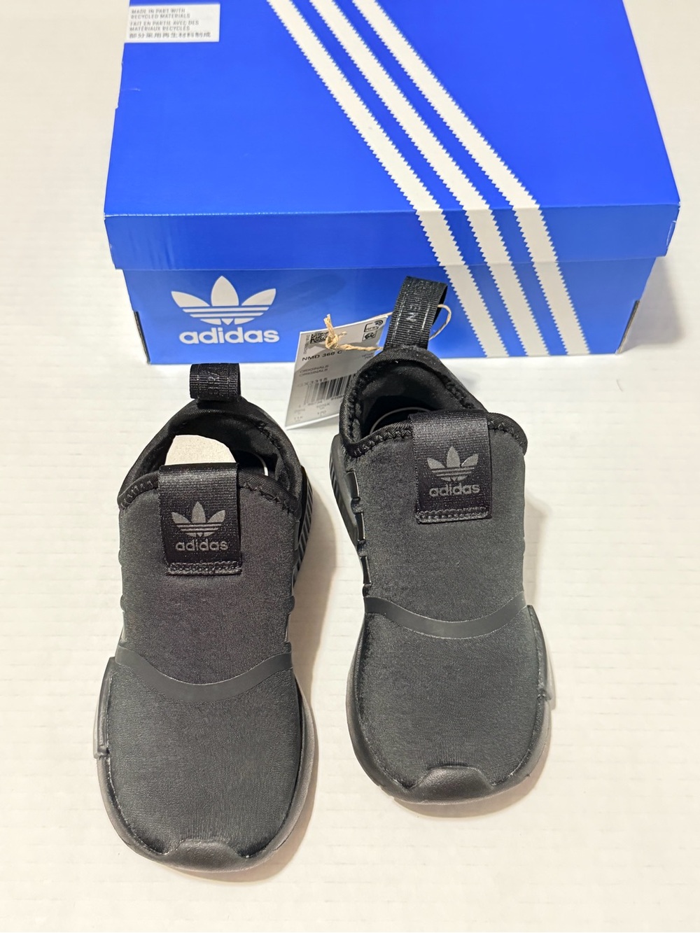 Adidas - Adidas NMD 360 Little Kids' Shoes Core Black/Silver Size 11 NEW